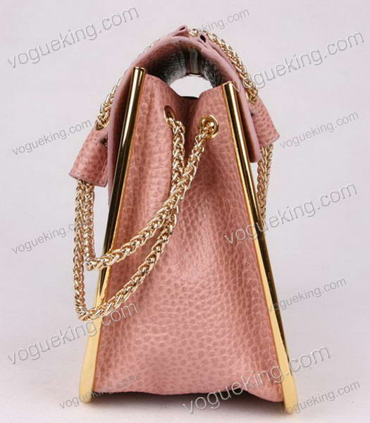 Chloe Sally Pink Calfskin Leather Shoulder Bag-2
