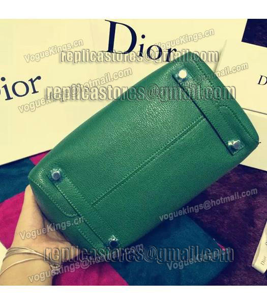 Christian Dior 28cm Exclusive New Tote Bag 60001 Green Leather-5