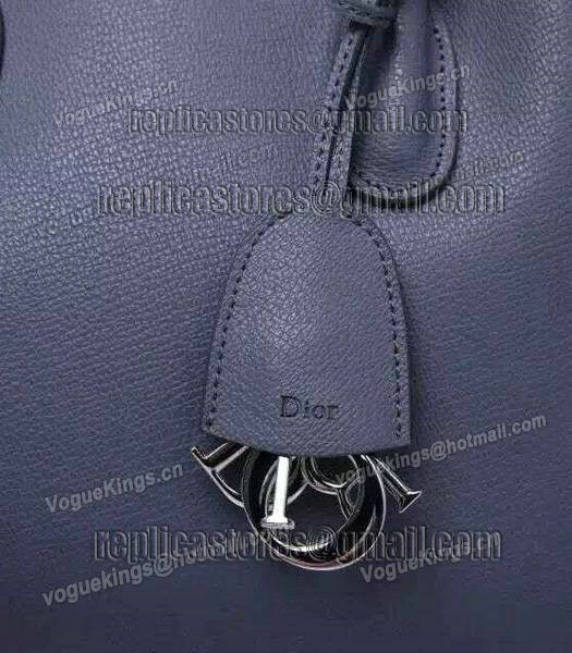 Christian Dior 28cm Exclusive New Tote Bag 60001 Grey Leather-4
