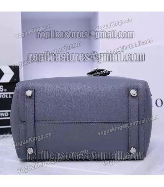 Christian Dior 28cm Exclusive New Tote Bag 60001 Grey Leather-6