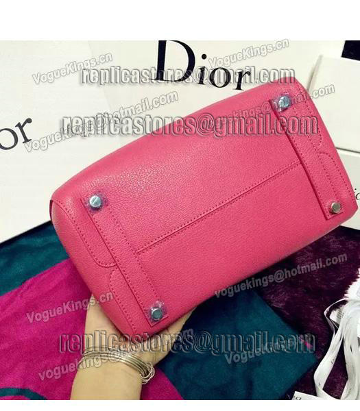 Christian Dior 28cm Exclusive New Tote Bag 60001 Plum Red Leather-5