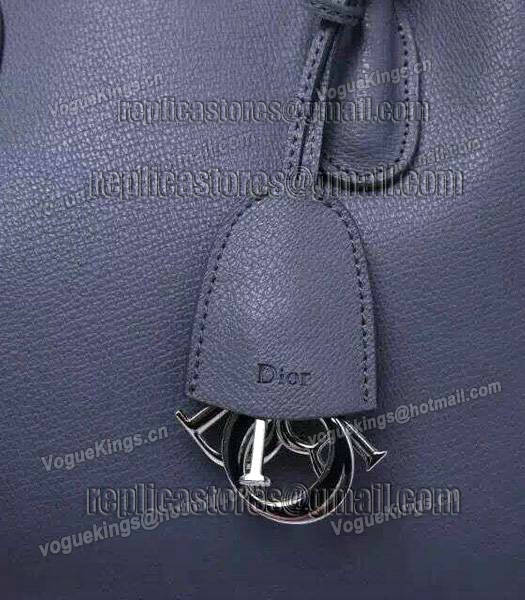 Christian Dior 35cm Exclusive New Tote Bag 60001 Grey Leather-2