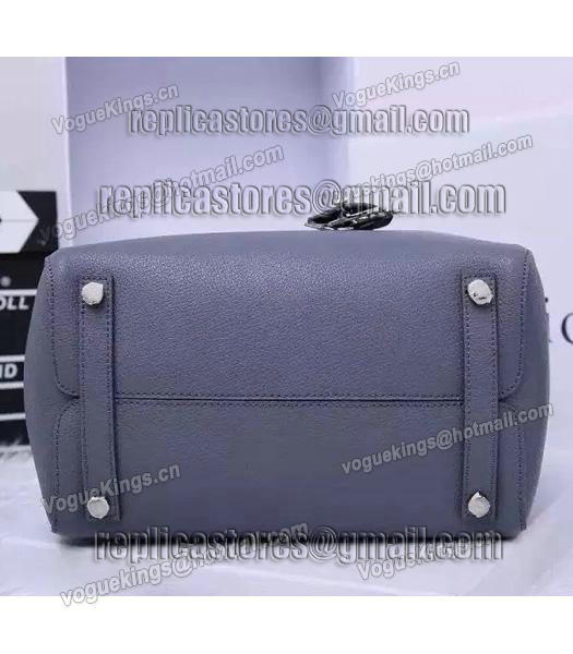 Christian Dior 35cm Exclusive New Tote Bag 60001 Grey Leather-4
