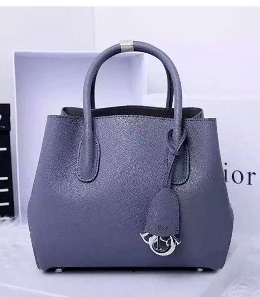 Christian Dior 35cm Exclusive New Tote Bag 60001 Grey Leather