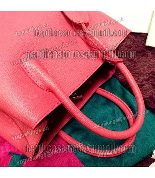 Christian Dior 35cm Exclusive New Tote Bag 60001 Plum Red Leather-5