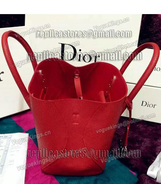 Christian Dior 35cm Exclusive New Tote Bag 60001 Red Leather-4