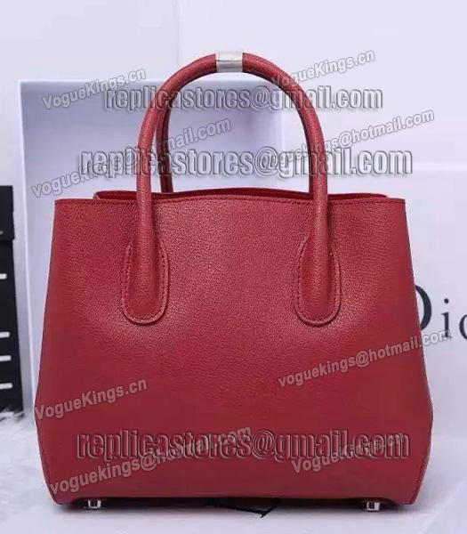 Christian Dior 35cm Exclusive New Tote Bag 60001 Wine Red Leather-3