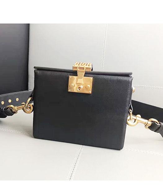 Christian Dior Black Original Leather Mini Crossbody Bag