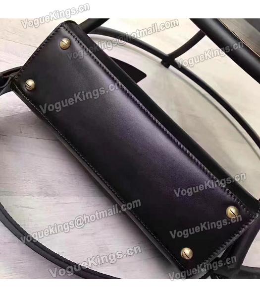 Christian Dior Black Original Leather Top Handal Bag-2