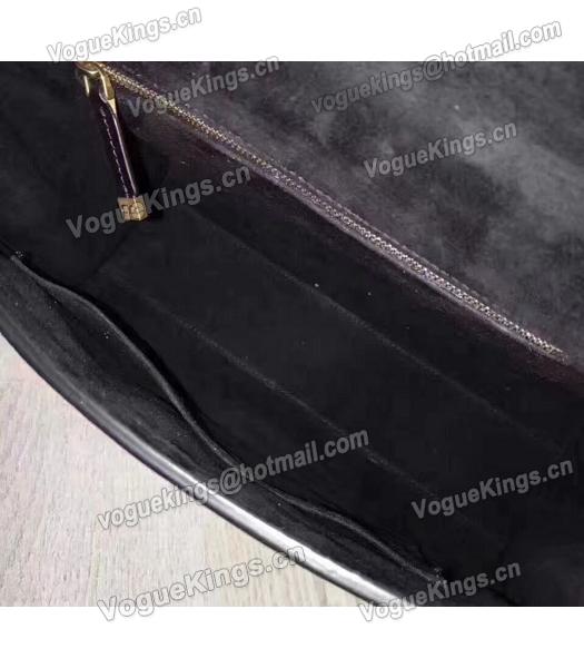 Christian Dior Black Original Leather Top Handal Bag-4