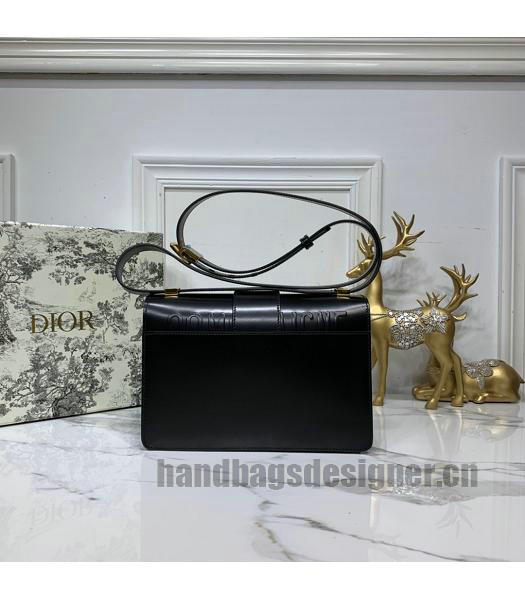 Christian Dior Original Calfskin 30 Montaigne Flap Bag Black-1