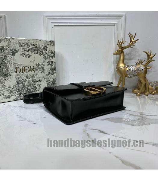 Christian Dior Original Calfskin 30 Montaigne Flap Bag Black-7