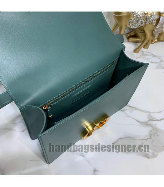 Christian Dior Original Calfskin 30 Montaigne Flap Bag Dark Green-6
