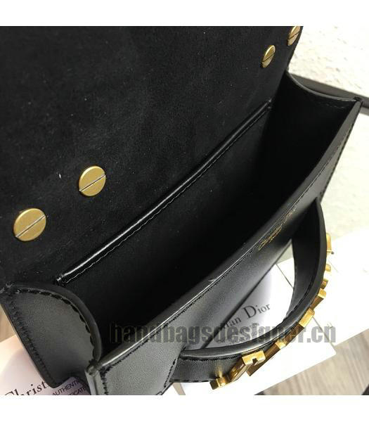 Christian Dior Original Calfskin Leather JA Mini Bag Black-7