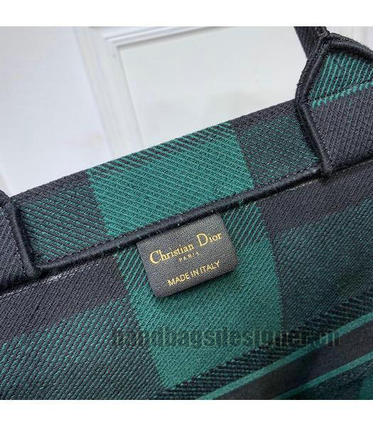 Christian Dior Original Large Book Tote Bag Green-7