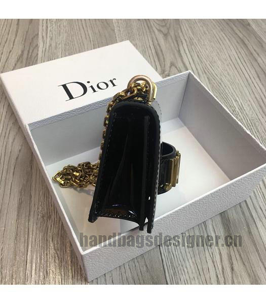 Christian Dior Original Mirror JA Mini Bag Black-4