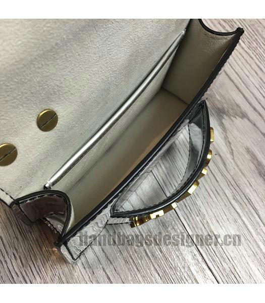 Christian Dior Original Mirror JA Mini Bag Silver-7