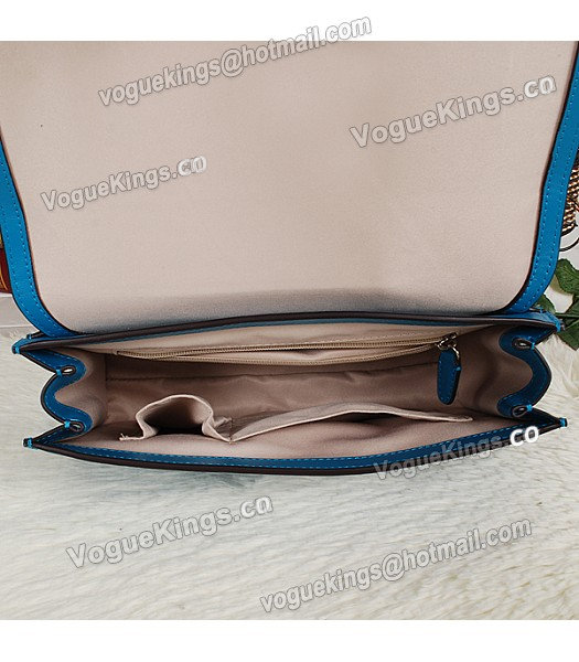 Coach 23561 Pinnacle Calfskin Leather Crossbody Bag Blue-4