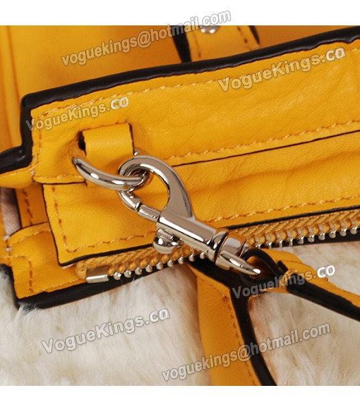 Coach Yellow Original Leather Mini Tanner Tote Bag 48894-6