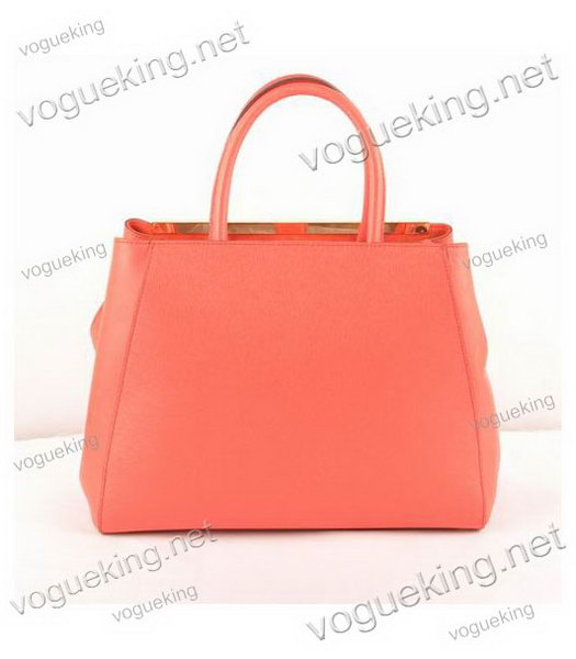 Fendi 2jours Red Cross veins With Ferrari Leather Tote Bag-2
