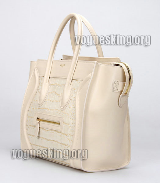 Fendi 2jours Transparent Plastic With Apricot Leather Tote Bag-1