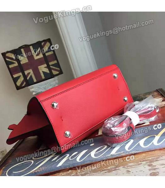 Fendi 3Jours Original Calfskin Leather Mini Tote Bag Red-7