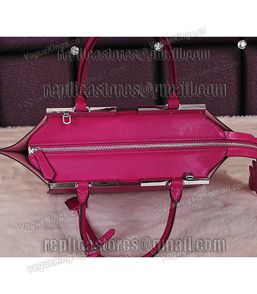 Fendi 3Jours Original Plain Veins Leather Shoulder Bag 8936 In Purple-3