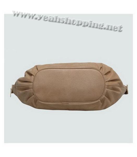 Fendi Apricot Leather Chain Strap Shoulder Bag-3