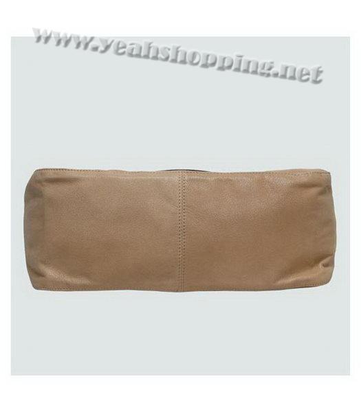 Fendi Apricot Leather Shoulder Bag-3