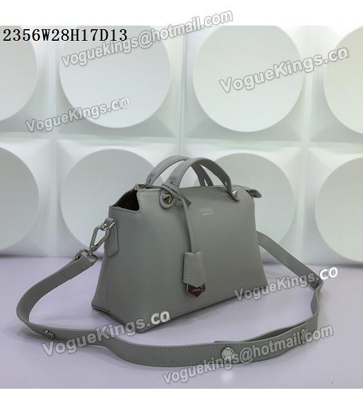 Fendi By The Way Small Shoulder Bag 2356 Grey Leather-1