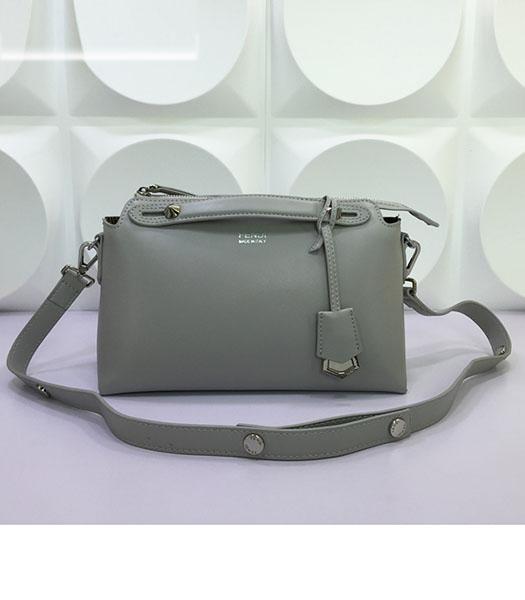 Fendi By The Way Small Shoulder Bag 2356 Grey Leather