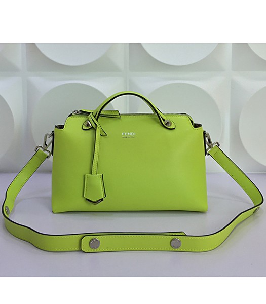 Fendi By The Way Small Shoulder Bag 2356 In Green Leather