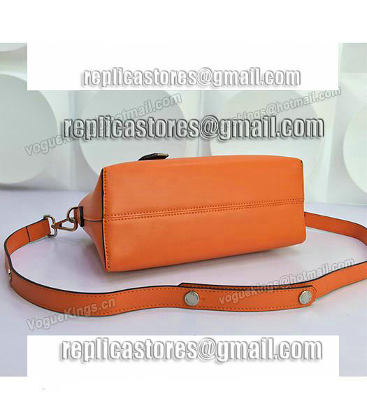 Fendi By The Way Small Shoulder Bag 2356 In Orange Leather-5