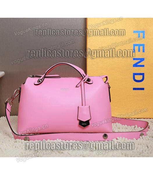 Fendi By The Way Small Shoulder Bag 2356 In Pink Leather-1