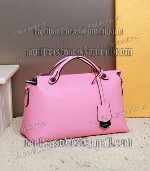 Fendi By The Way Small Shoulder Bag 2356 In Pink Leather-2
