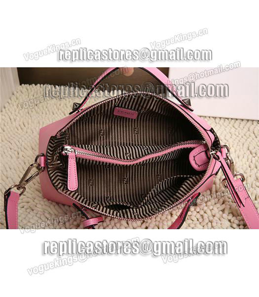 Fendi By The Way Small Shoulder Bag 2356 In Pink Leather-3