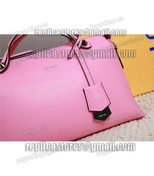 Fendi By The Way Small Shoulder Bag 2356 In Pink Leather-4