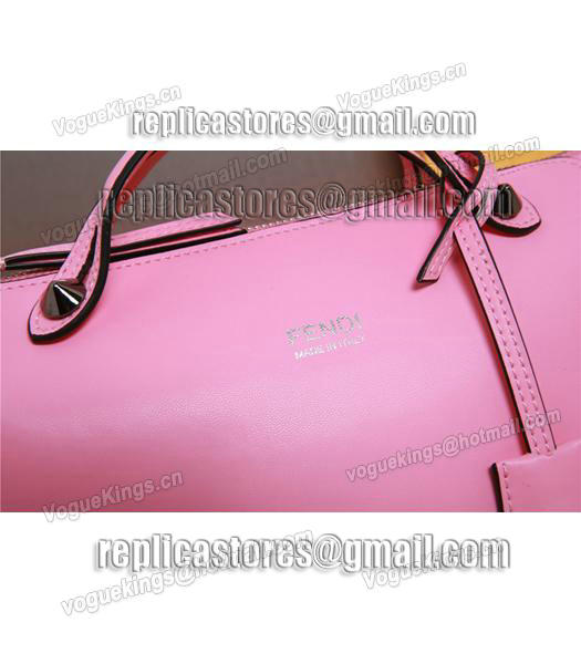 Fendi By The Way Small Shoulder Bag 2356 In Pink Leather-6