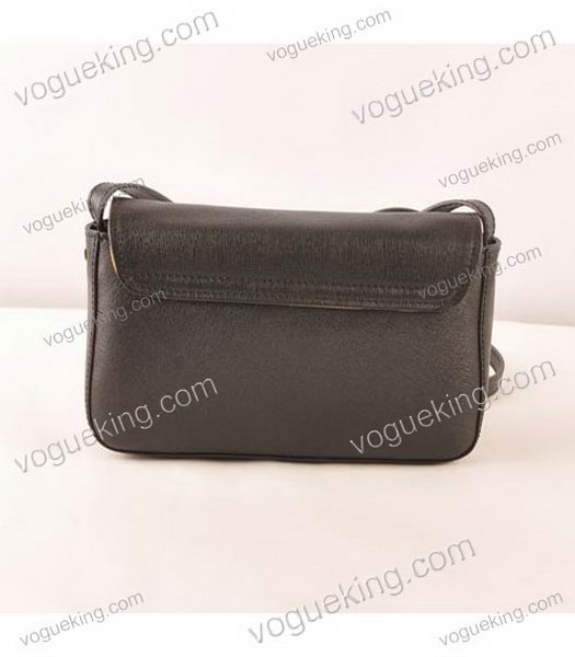 Fendi Chameleon Small Saddle Messenger Bag With Black Calfskin Leather-2