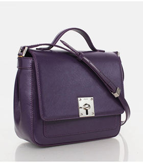 Fendi Crayon Cross-Body Mini Bag Purple