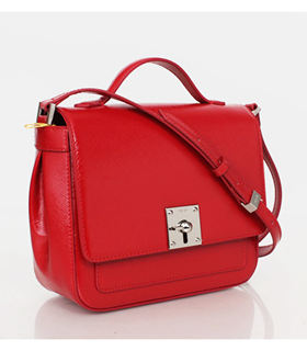 Fendi Crayon Cross-Body Mini Bag Red