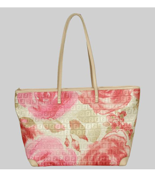 Fendi Forever Branded shopper Bag Pink