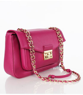 Fendi Iconic Be Baguette Small Bag With Purple Original Leather
