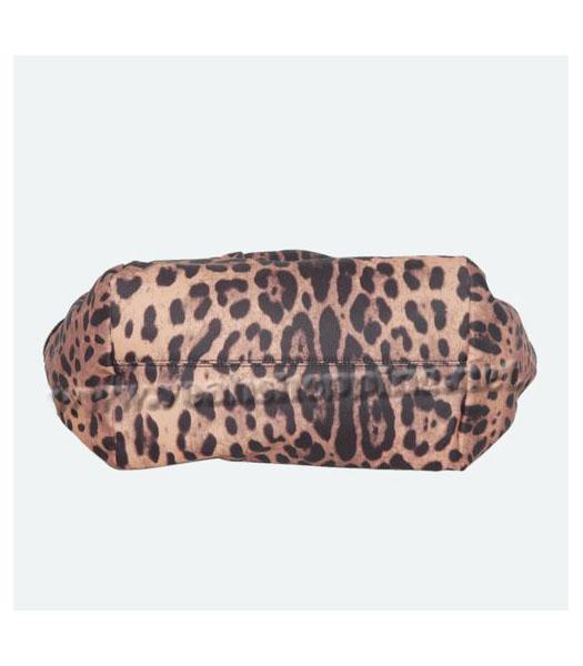 Fendi Large Leopard Pattern Tote Bag Grey-3