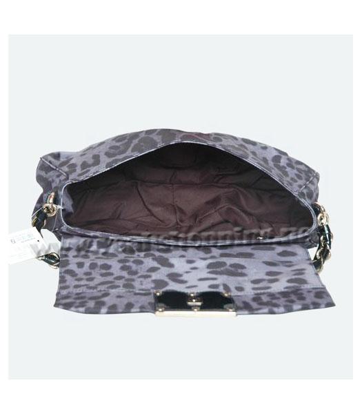 Fendi Leopard Pattern Tote Bag Grey-5