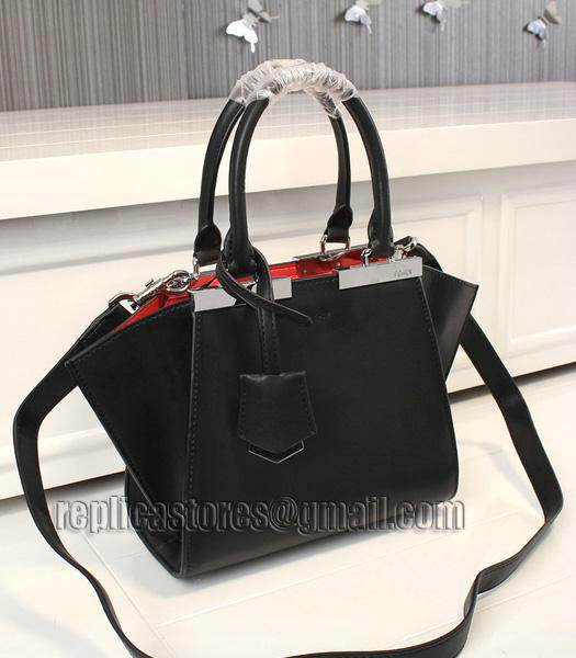 Fendi New Style Mini Black Leather Shoulder Bag-1