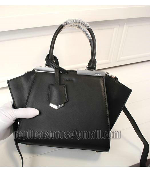 Fendi New Style Mini Black Leather Shoulder Bag-4
