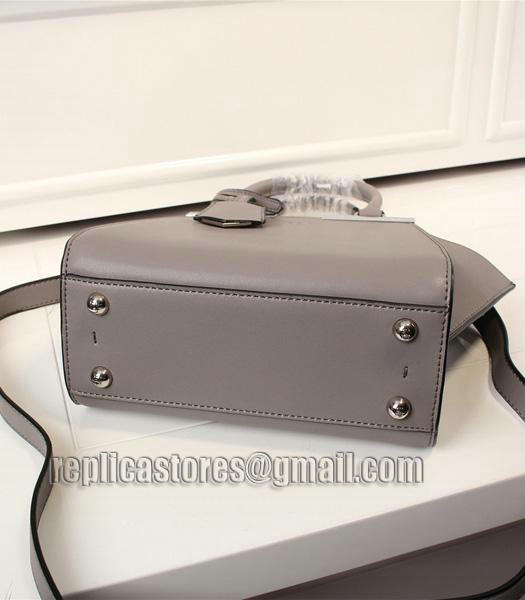 Fendi New Style Mini Grey Leather Shoulder Bag-3