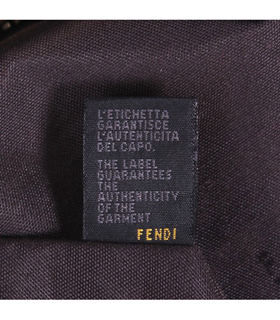 Fendi Peekaboo Medium Green Original Leather Tote Bag With Suede Leahter Inside