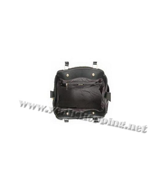 Fendi Pony Hair Bag with Coffee Leather Trim-4